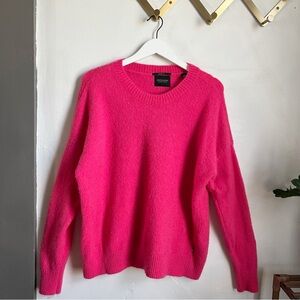 Scotch & Soda Fuchsia Crewneck Sweater